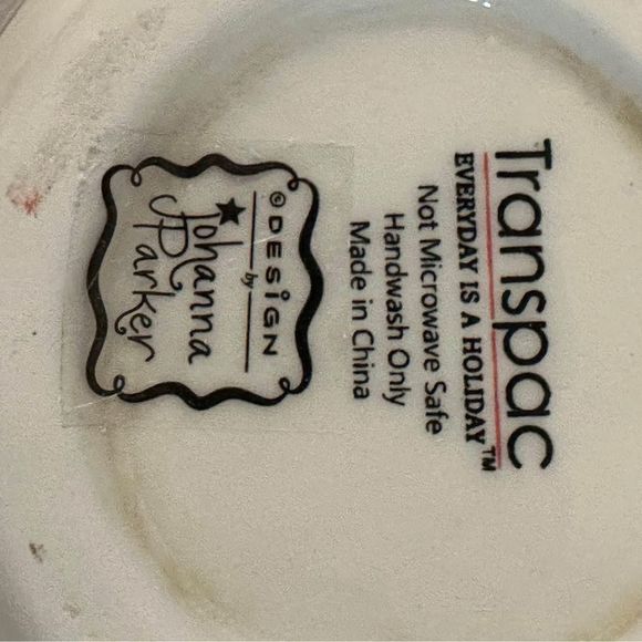 NIB Johanna Parker Christmas Snowman Sugar & Creamer Set - Picture 5 of 7